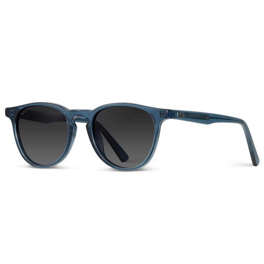 Rowan Polarized Sunglasses in Crystal Cobalt
