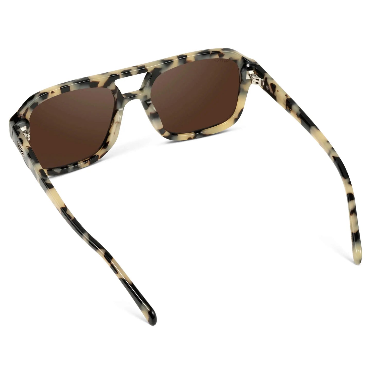 Sydney Polarized Beige Tortoise Brown Lens Sunglasses