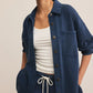 All Day Knit Denim Jacket Indigo