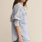 All Day Knit Denim Jacket in Washed Indigo
