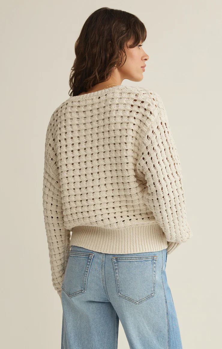 Logan Sweater Jacket Crystal