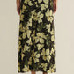 Eda Ren Floral Mesh Maxi Skirt