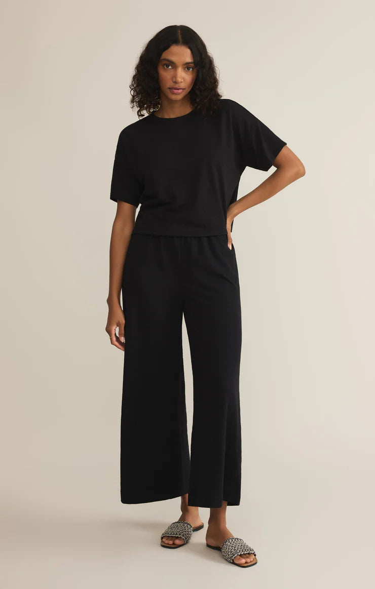 Scout Jersey Pant in Black