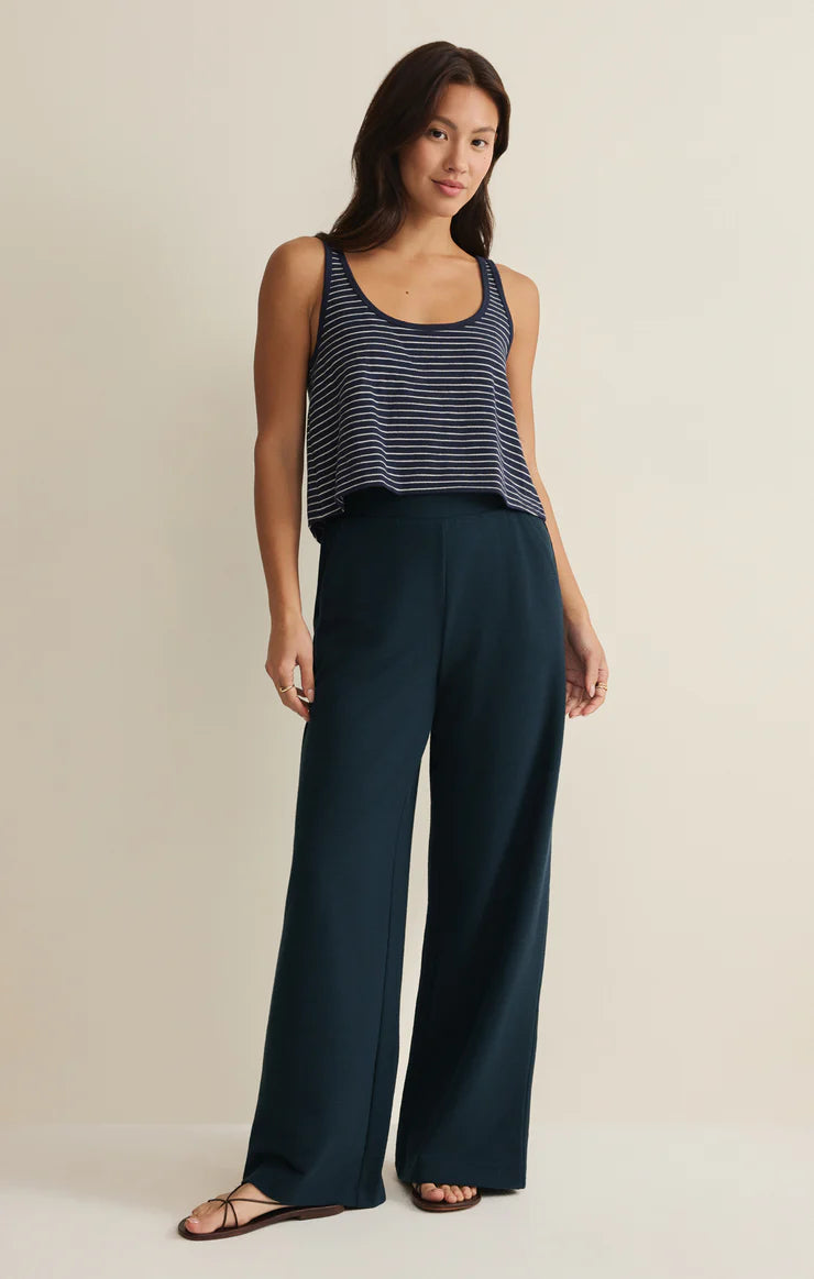 Andre Wide Leg Pant in Eclipse