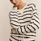 Stand Out Striped Sweatshirt