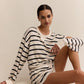 Stand Out Striped Sweatshirt