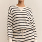 Stand Out Striped Sweatshirt