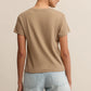 Tourist Knit Jersey Tee in Desert Tan
