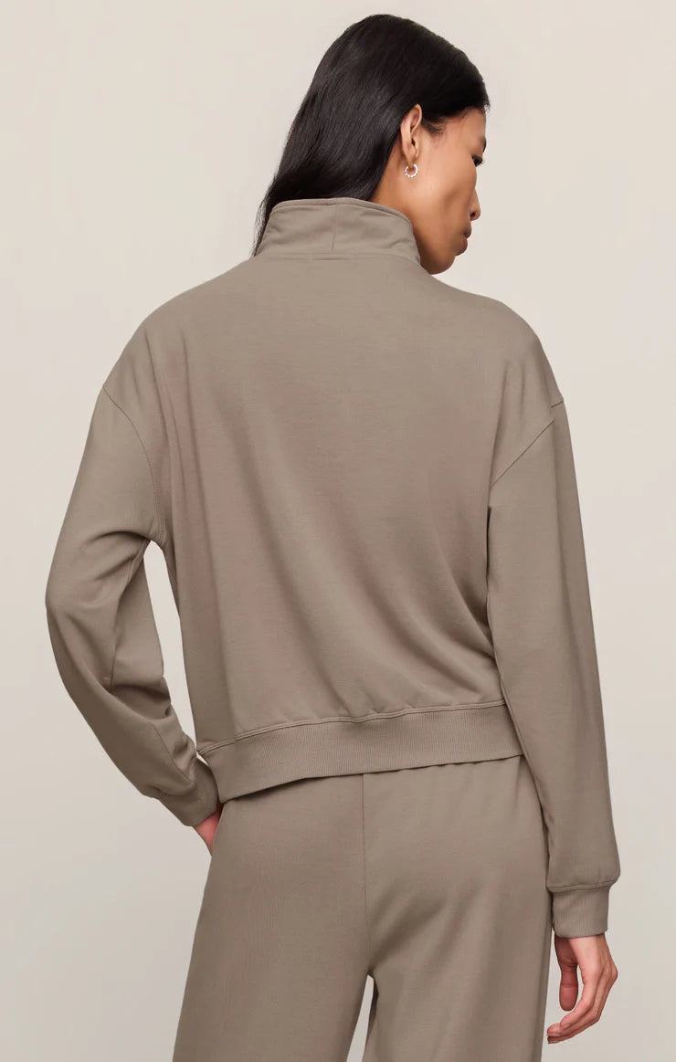 Gate Check Modal Sweatshirt Wild Mushroom