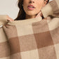 Check You Later Plaid Sweater in Campfire