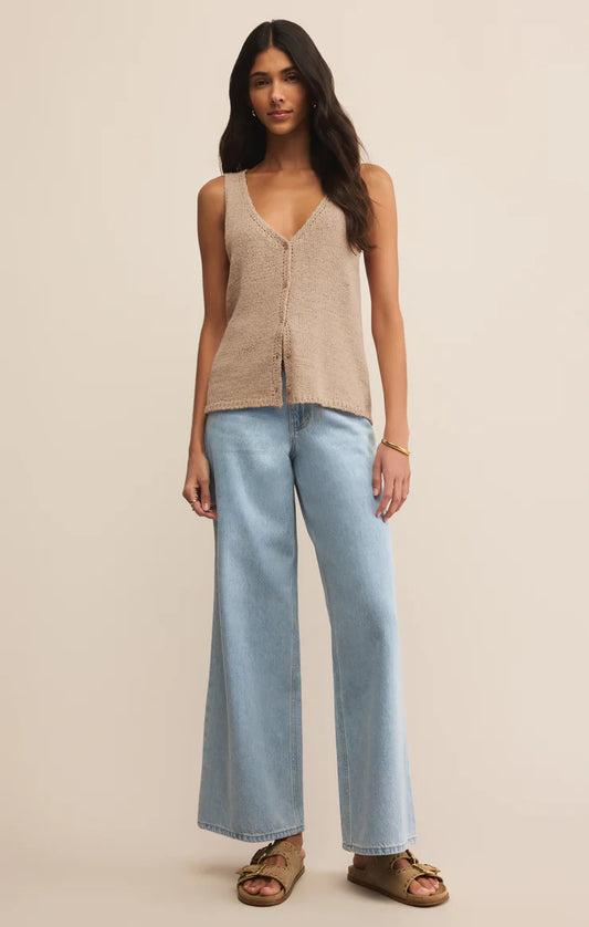 Mage Sweater Vest in Natural