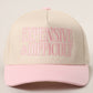 EXPENSIVE and DIFFICULT Trucker Hat in Light Pink