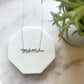 Mama Necklace in Gold