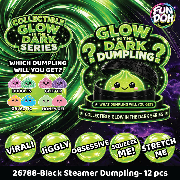Fun Doh Glow In Dark Mystery Dumpling
