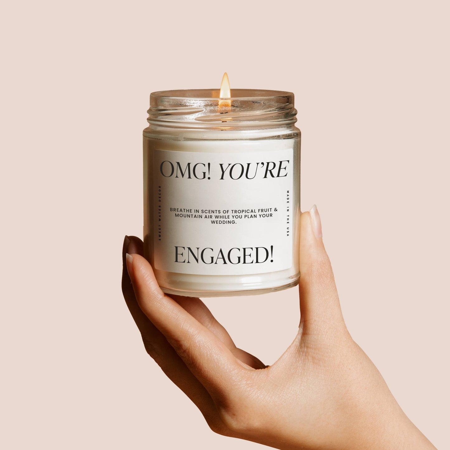 OMG! You're Engaged Candle