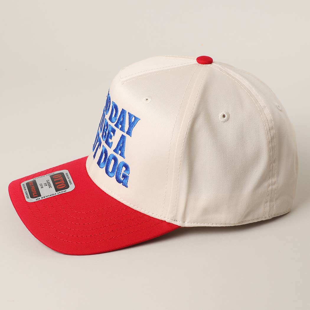 BAD DAY TO BE A HOT DOG Trucker Hat