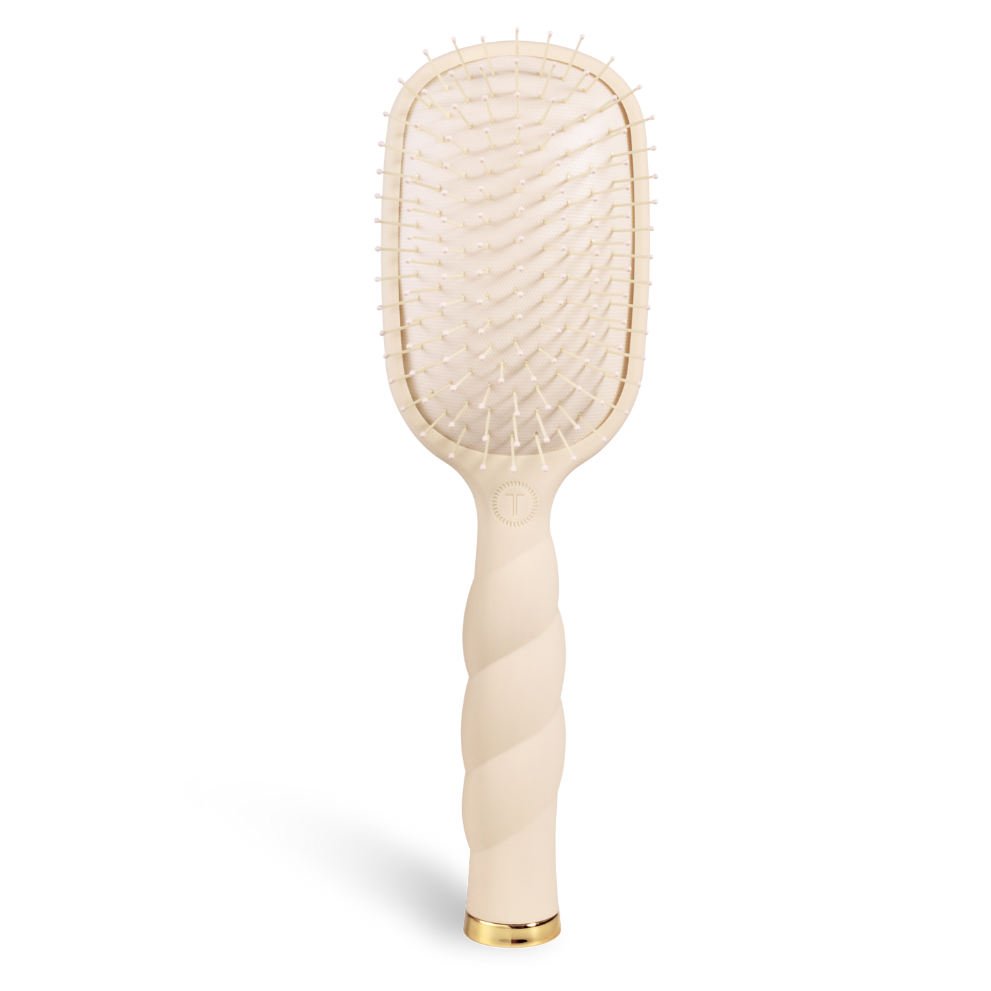 Teleties Detangler Hair Brush for Medium Hair in Tan