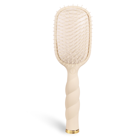 Teleties Detangler Hair Brush for Medium Hair in Tan
