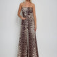 Cassandra Wide Leg Leopard Jumpsuit
