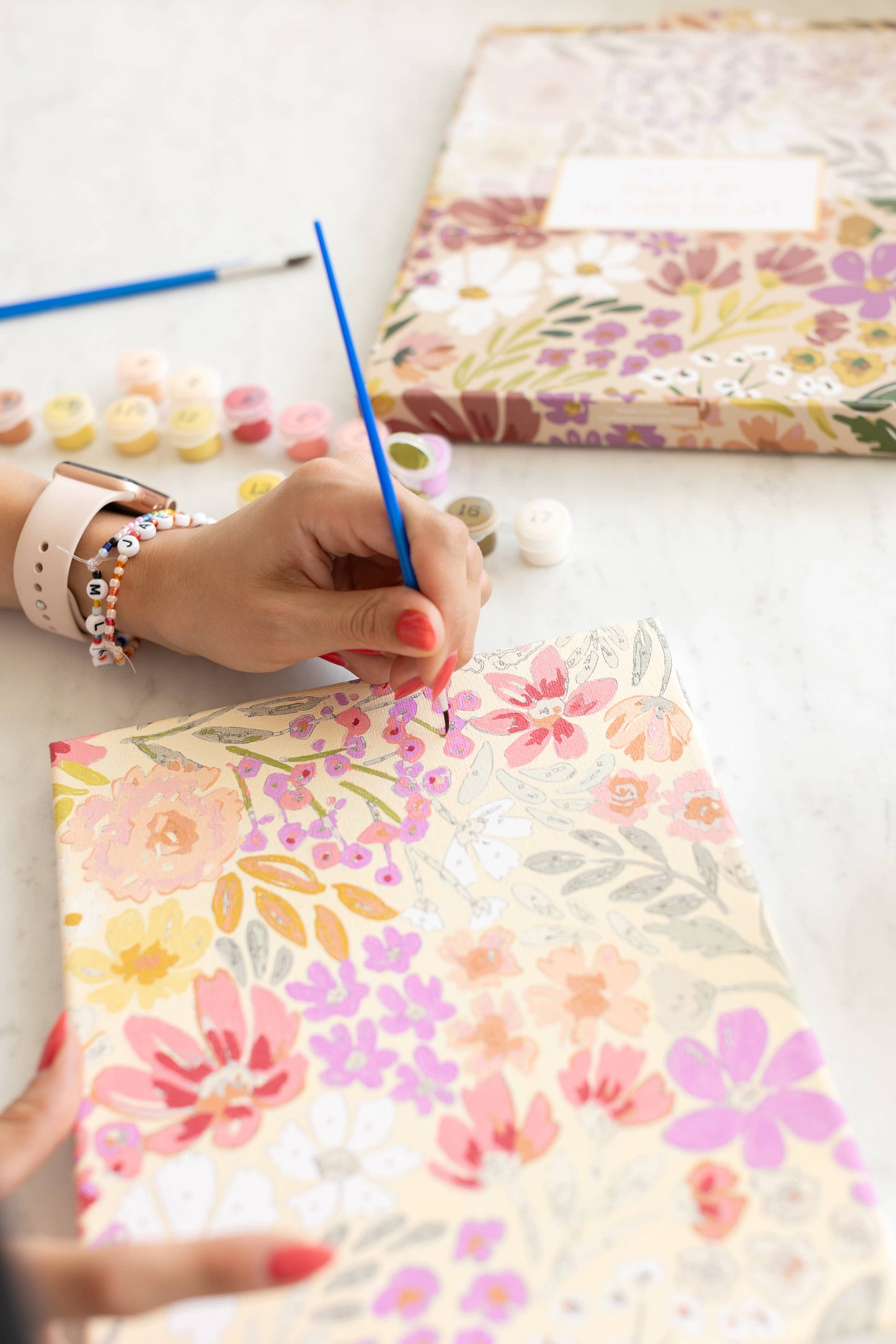 Primrose Petals Paint By Number Kit