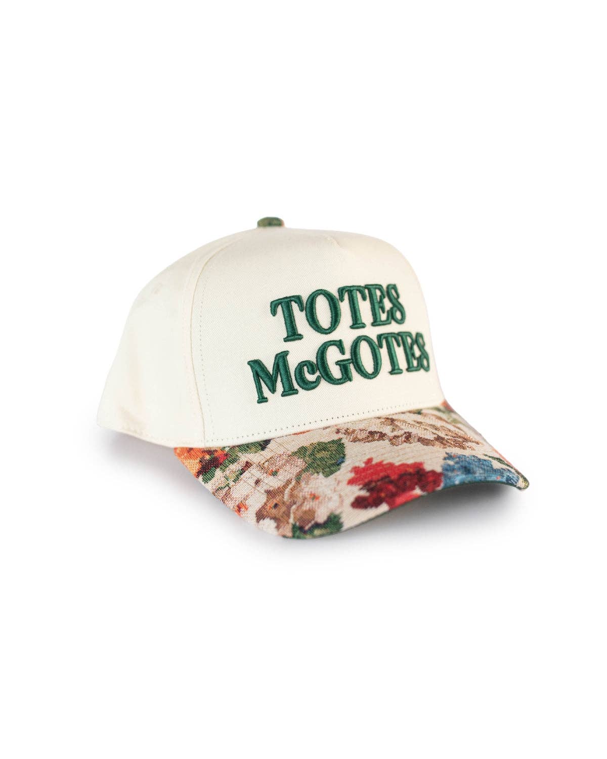 Totes McGotes Floral Embroidered Trucker Hat