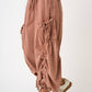 Klara Washed French Terry Drop Balloon Mauve