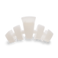 Classic Hair Clip Large in Coconut White