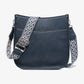Navy Chloe Crossbody with Guitar Strap