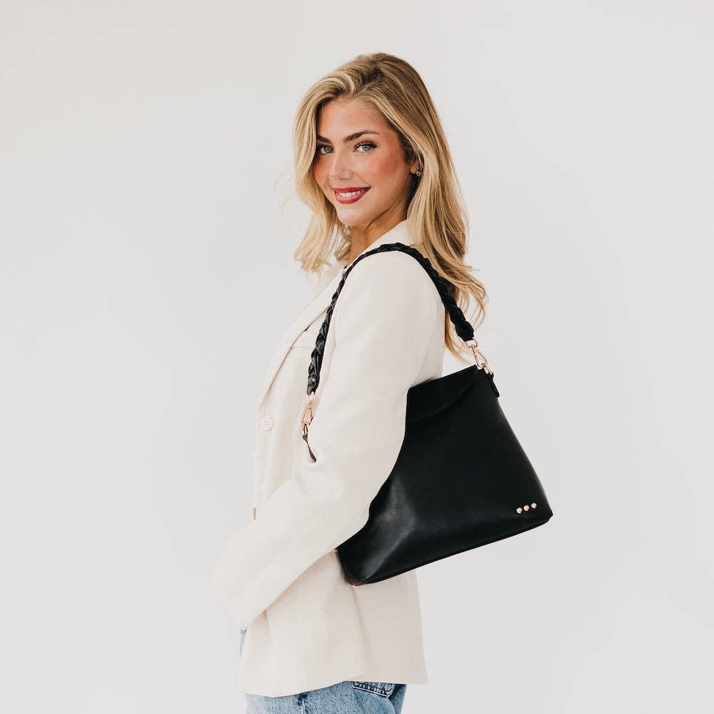 Shay Crossbody Bag in Chocolate