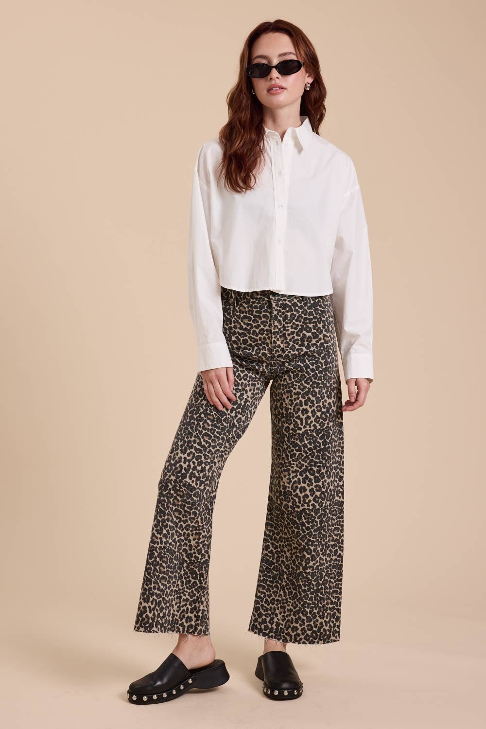Cora Leopard Print Pants
