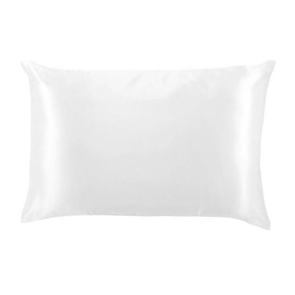 Solid Silky Satin Pillowcase
