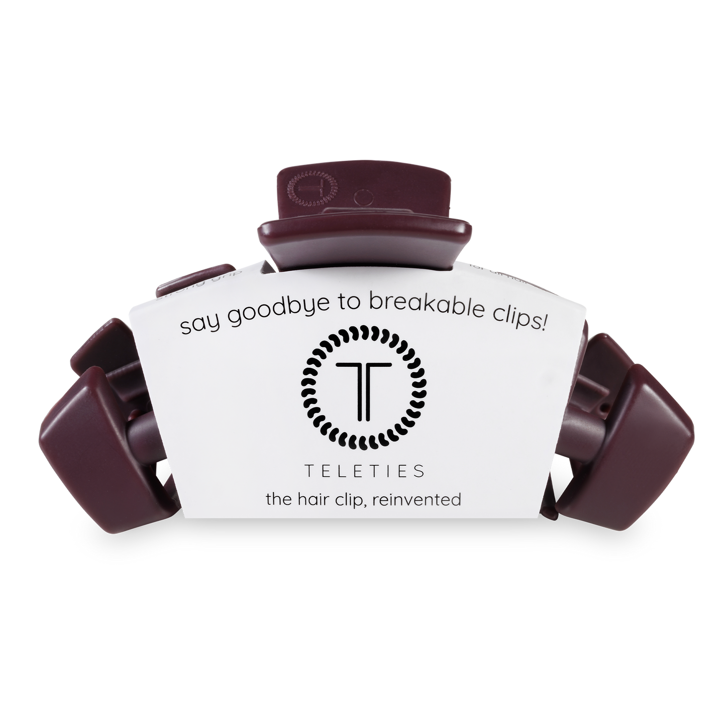 Large Burgundy Bliss Classic Hair Clip