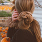 Brown Sugar Jumbo Scrunchie
