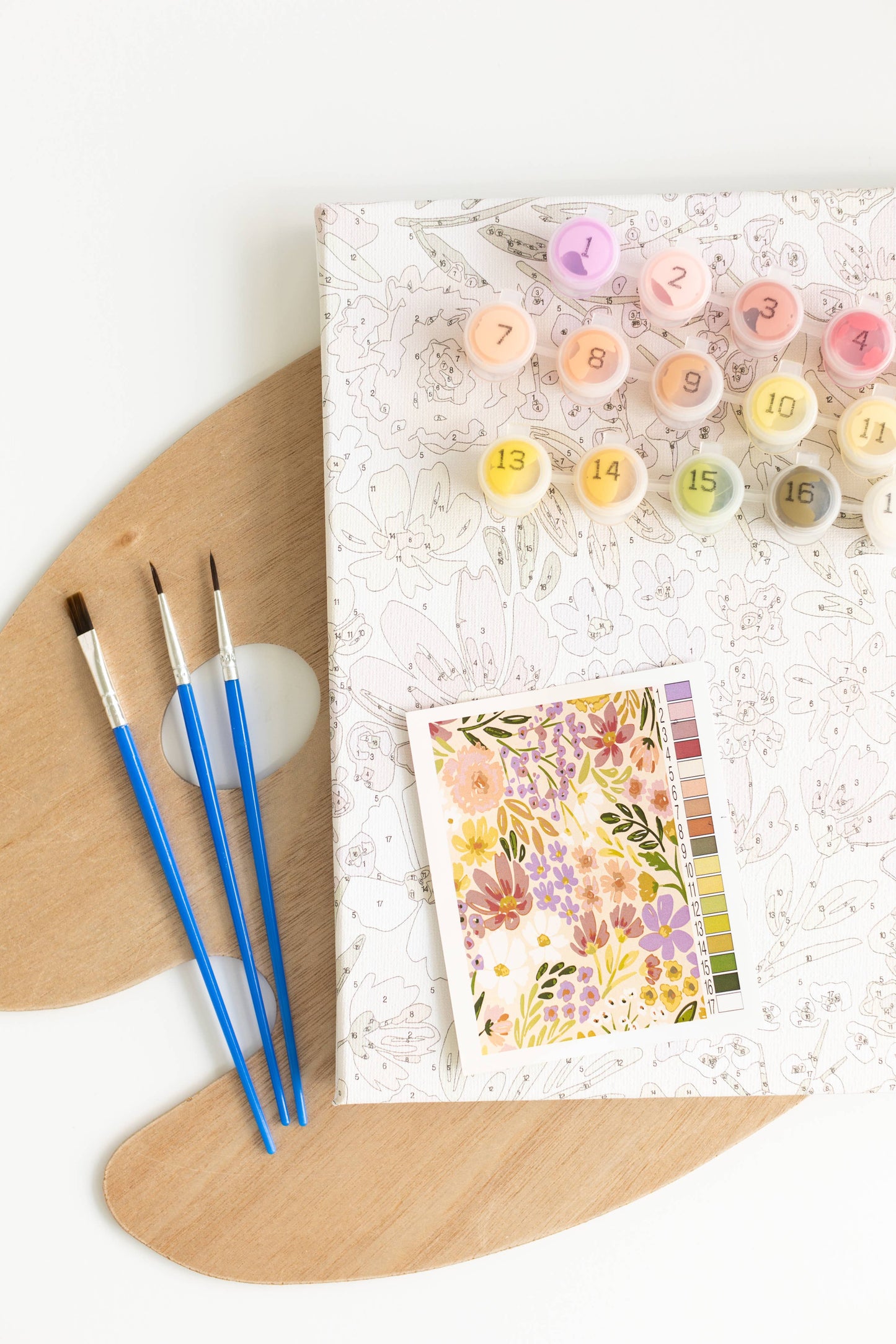 Primrose Petals Paint By Number Kit