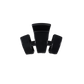 Classic Jet Black Petite Claw Clip