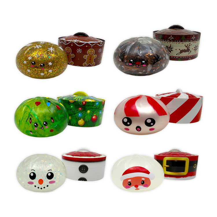 Fun Doh Christmas Dumpling Squishy Toy