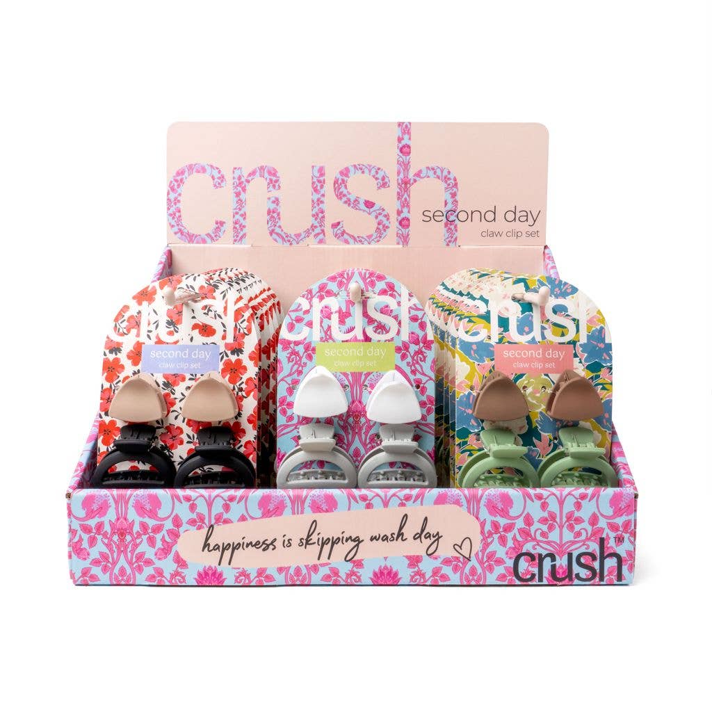 Crush Second Day Claw Clip Sets
