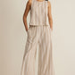 Scout Jersey Pant in Cloud Stripe