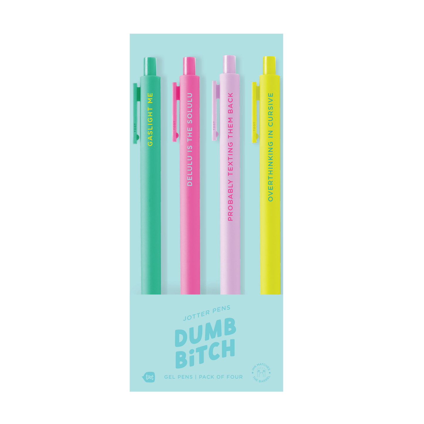 Dumb Bitch Jotter Sets 4 Pack
