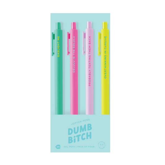 Dumb Bitch Jotter Sets 4 Pack