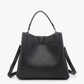 Tati Satchel with Shoulder Strap in Black