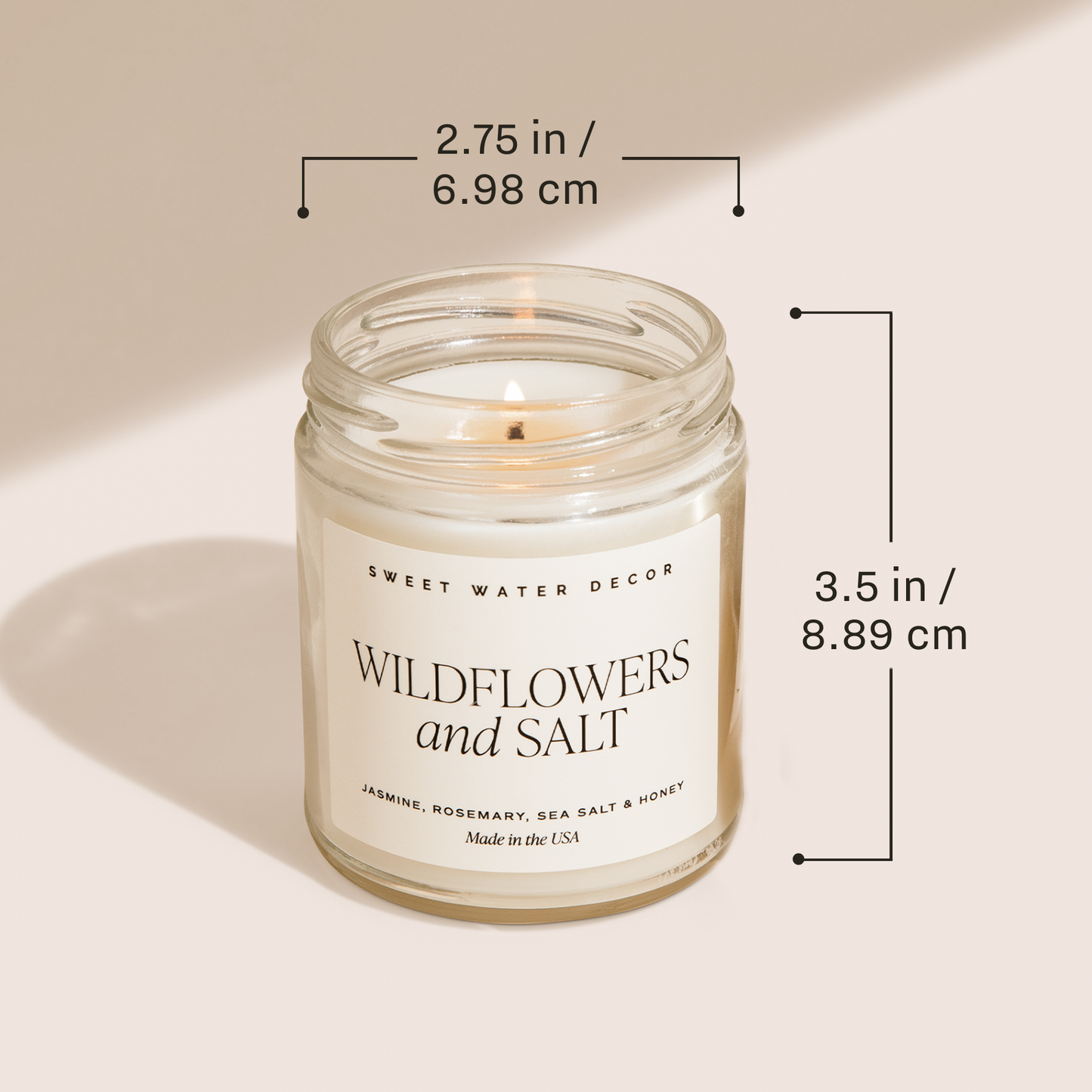 Happy Birthday 9 oz Soy Candle (Gold Foil)
