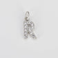 Silver Initial Charms A-Z
