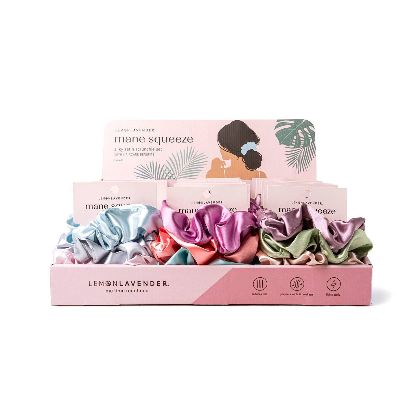 Oversized Satin Scrunchies 3pack