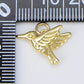 18K Gold Hummingbird Charm