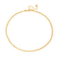Dakota Disc Chain Necklace in Silver