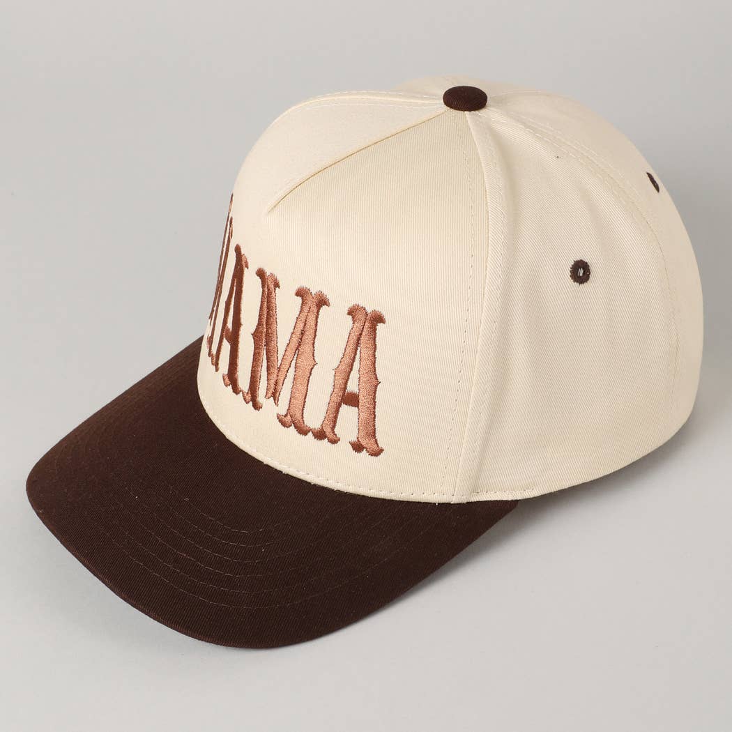 MAMA Trucker Hat in Brown