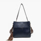 Lyla 2-in-1 Bucket Bag w/ Guitar Strap in Navy