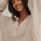 Fleur Cardigan in Parchment