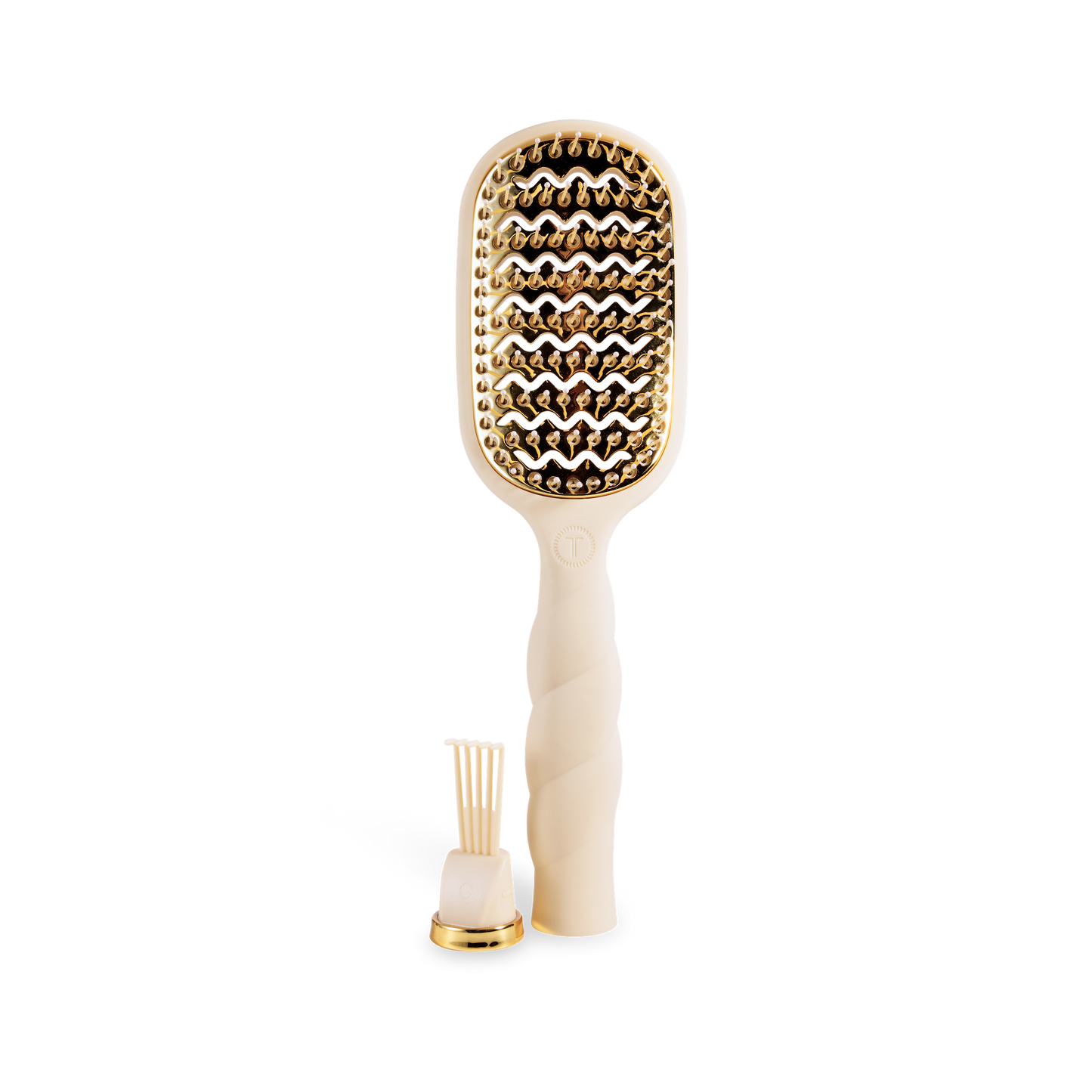Teleties Vented Hair Brush in Tan